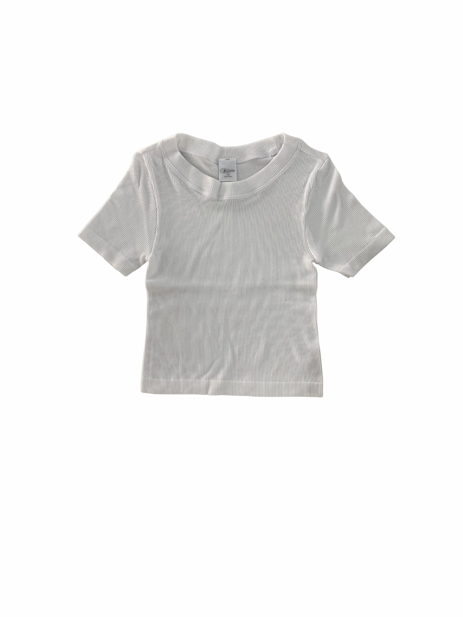 Seamless Ribbed T-Shirt Unisex kids' clothing