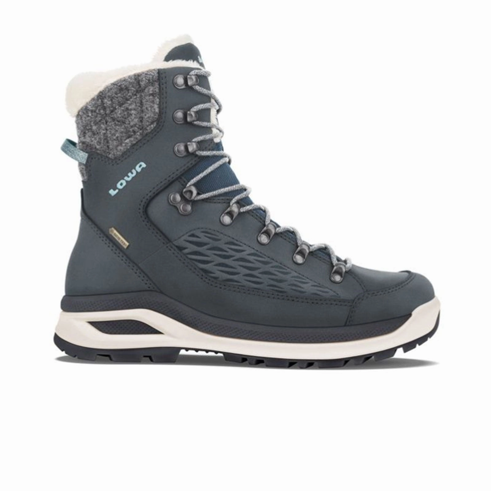 Lowa Renegade EVO Ice GTX Mid Boot (Women) - Navy Natural motion All-day Comfort Shoes