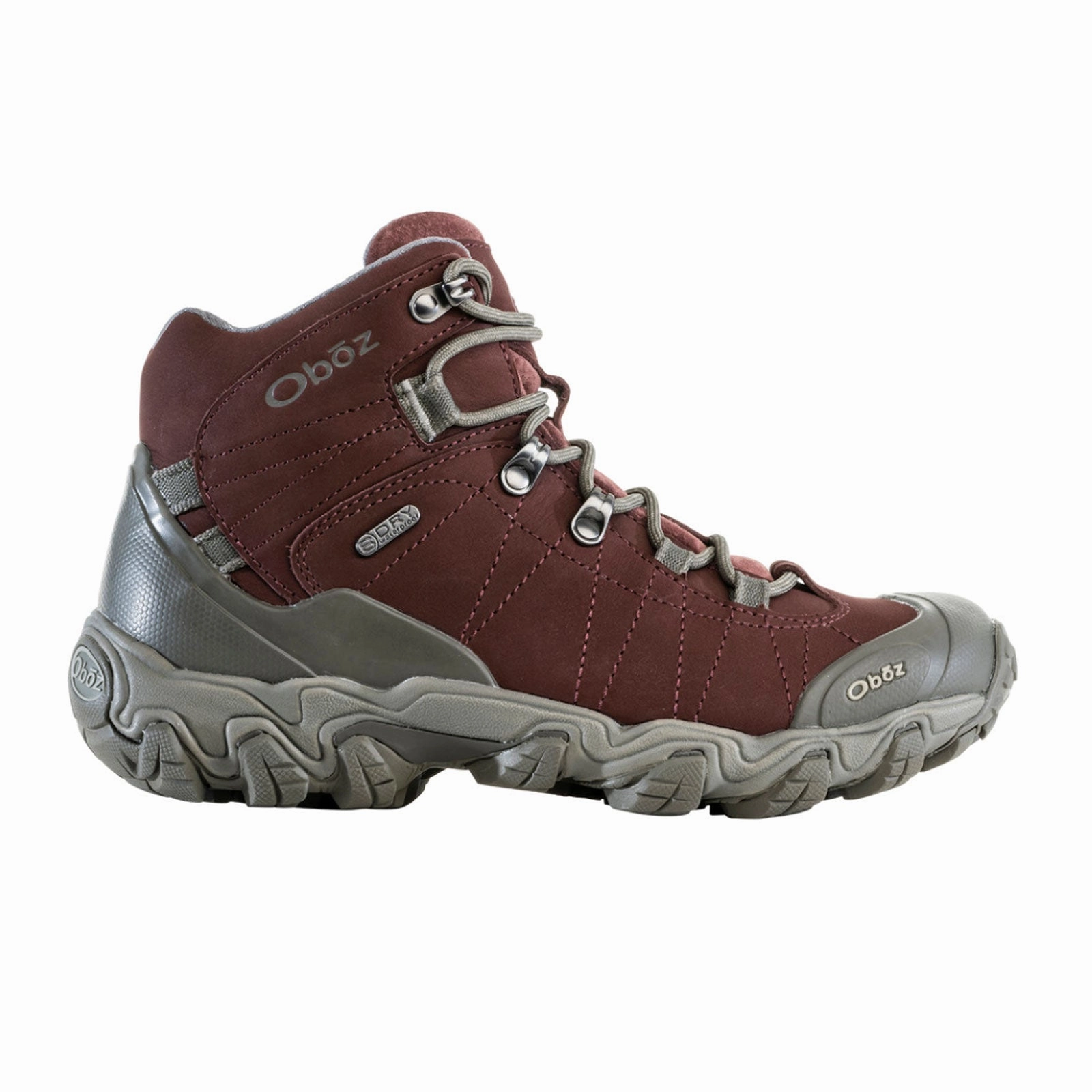 Oboz Bridger Mid B-DRY Hiking Boot (Women) - Port Lace Up Quick Pace