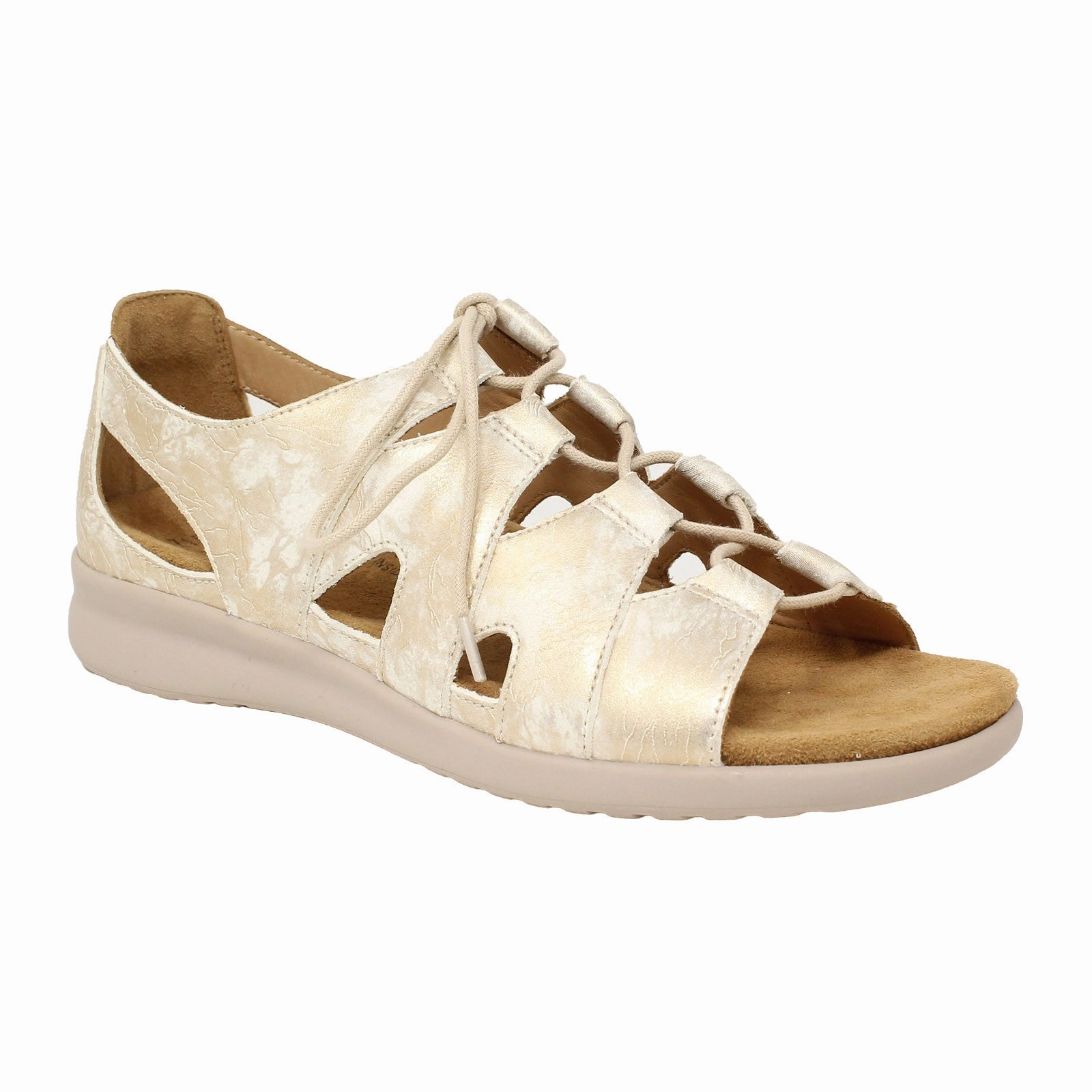 Ziera Barnett Backstrap Sandal (Women) - Smudge Metal Ventilation holes Comfortable relaxation