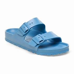 Comfort support Anti slip technology Birkenstock Arizona EVA Narrow Slide Sandal (Women) - Elemental Blue