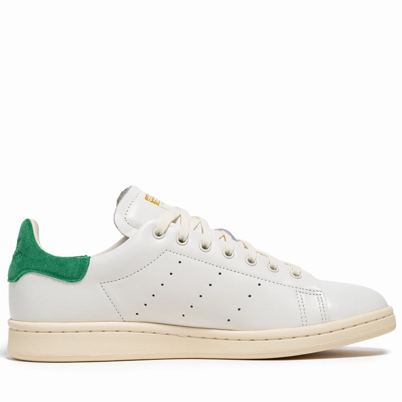 Adidas Stan Smith Lux - Cloud White/Green Soft Insole