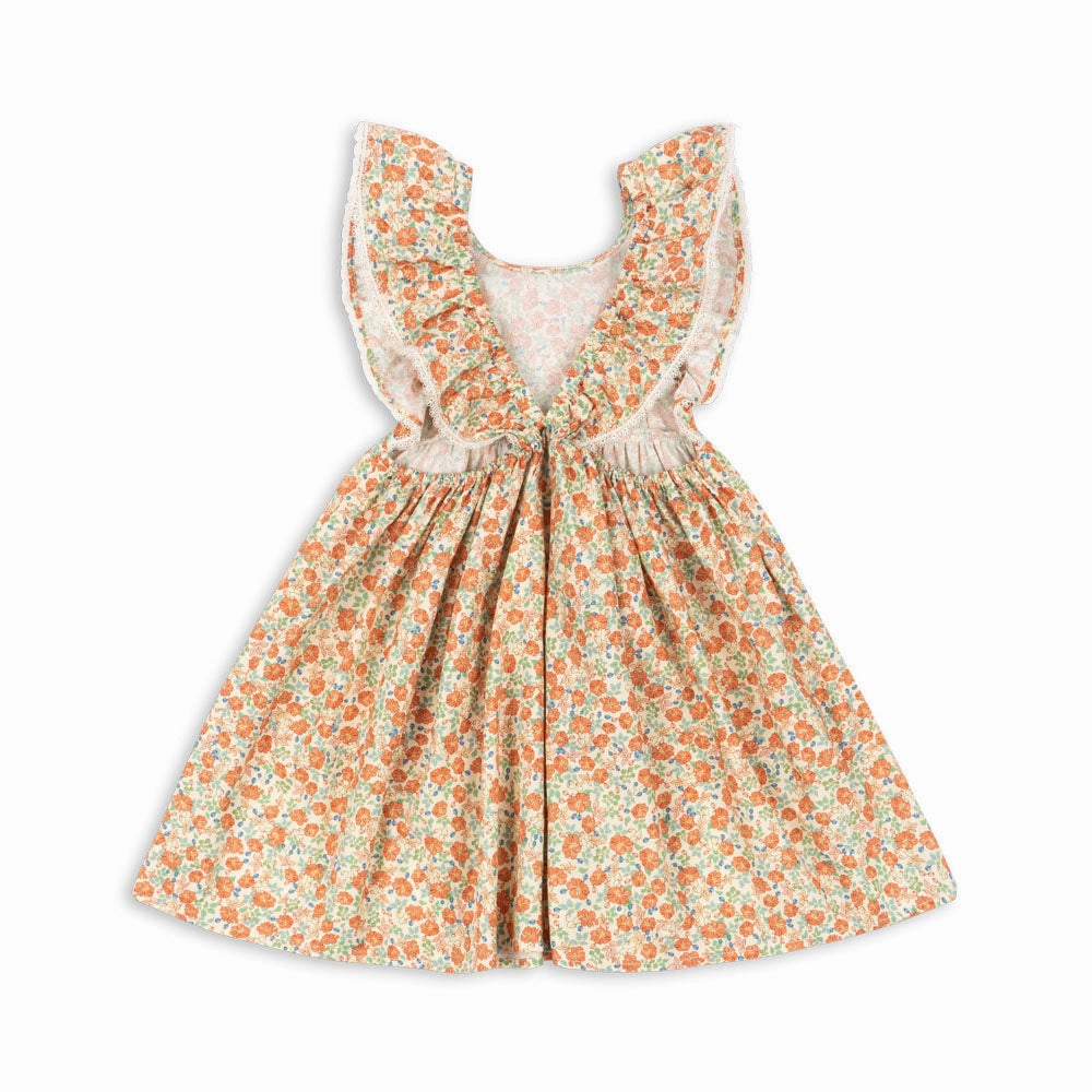 Children's fashion Konges Sloejd Kids Verbena Dress Gots - Kaluka