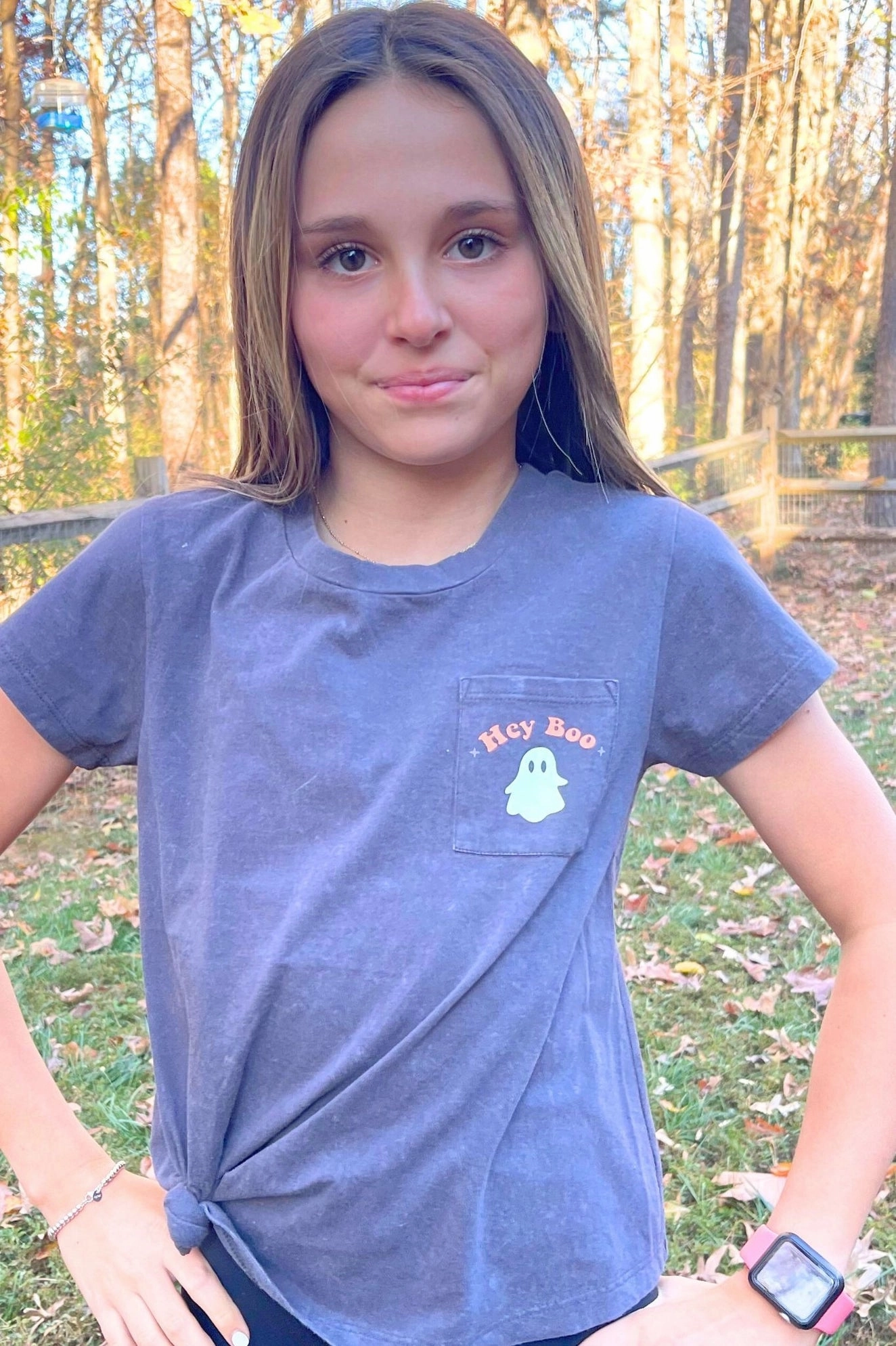 Silk Play - wear Spooky Vibe Glow in the Dark Pocket Tee