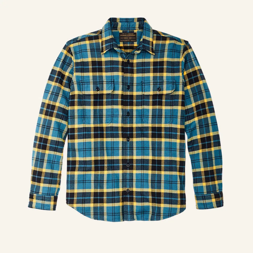 Tall Option Men's Vintage Flannel Work Shirt
