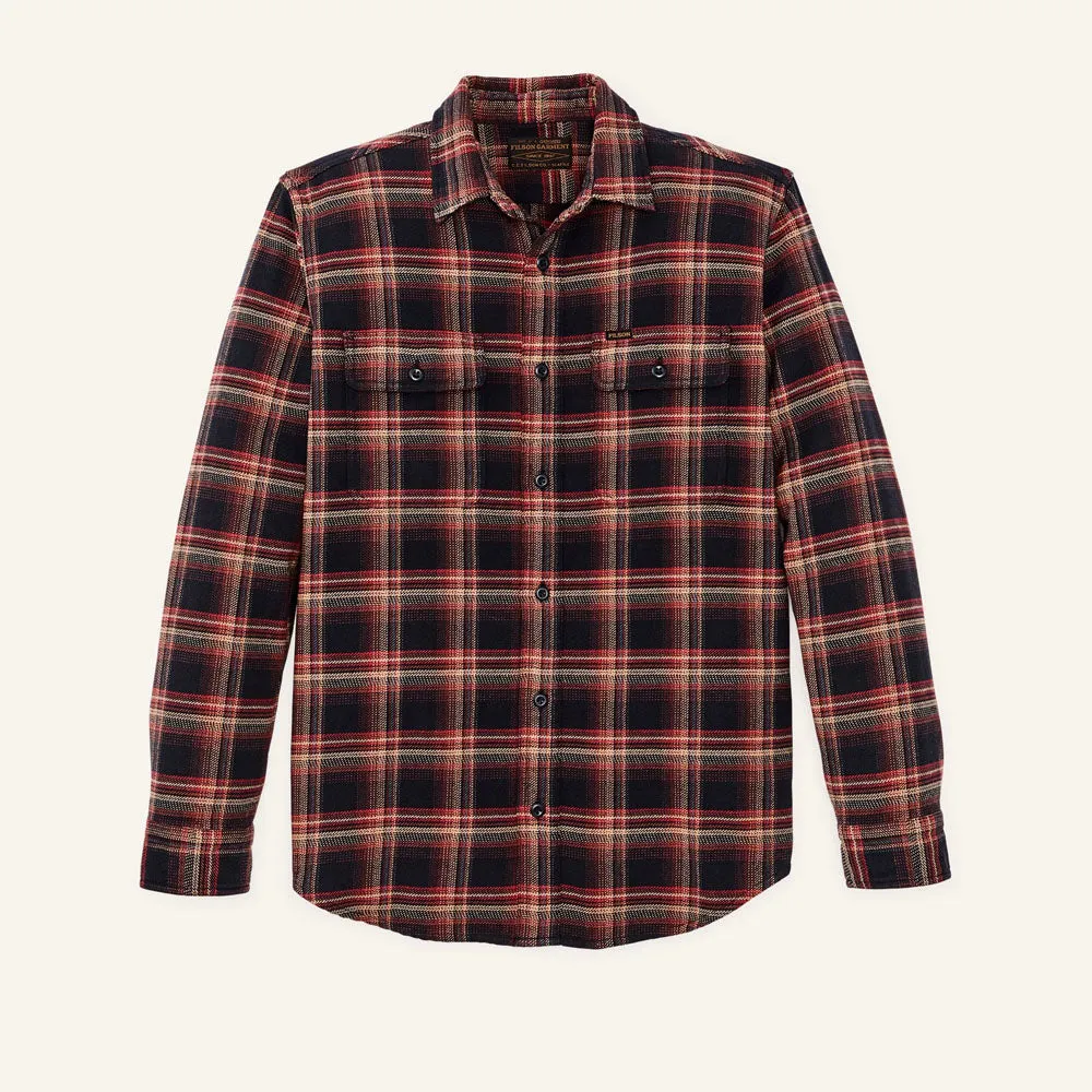 Comfy Wear Durable Buttons Men's Vintage Flannel Work Shirt