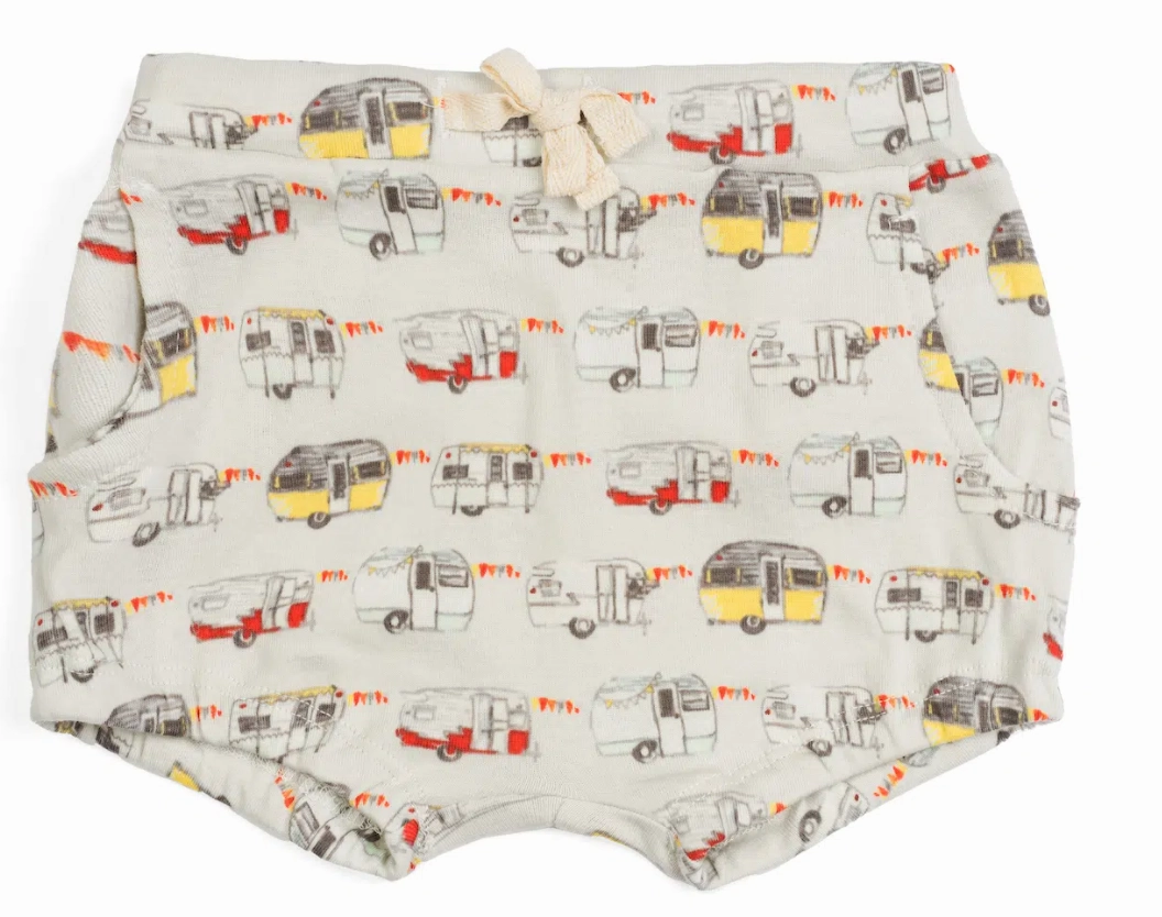 Milkbarn 23127 Pocket Bloomer in Vintage Trailers Breathable No - iron