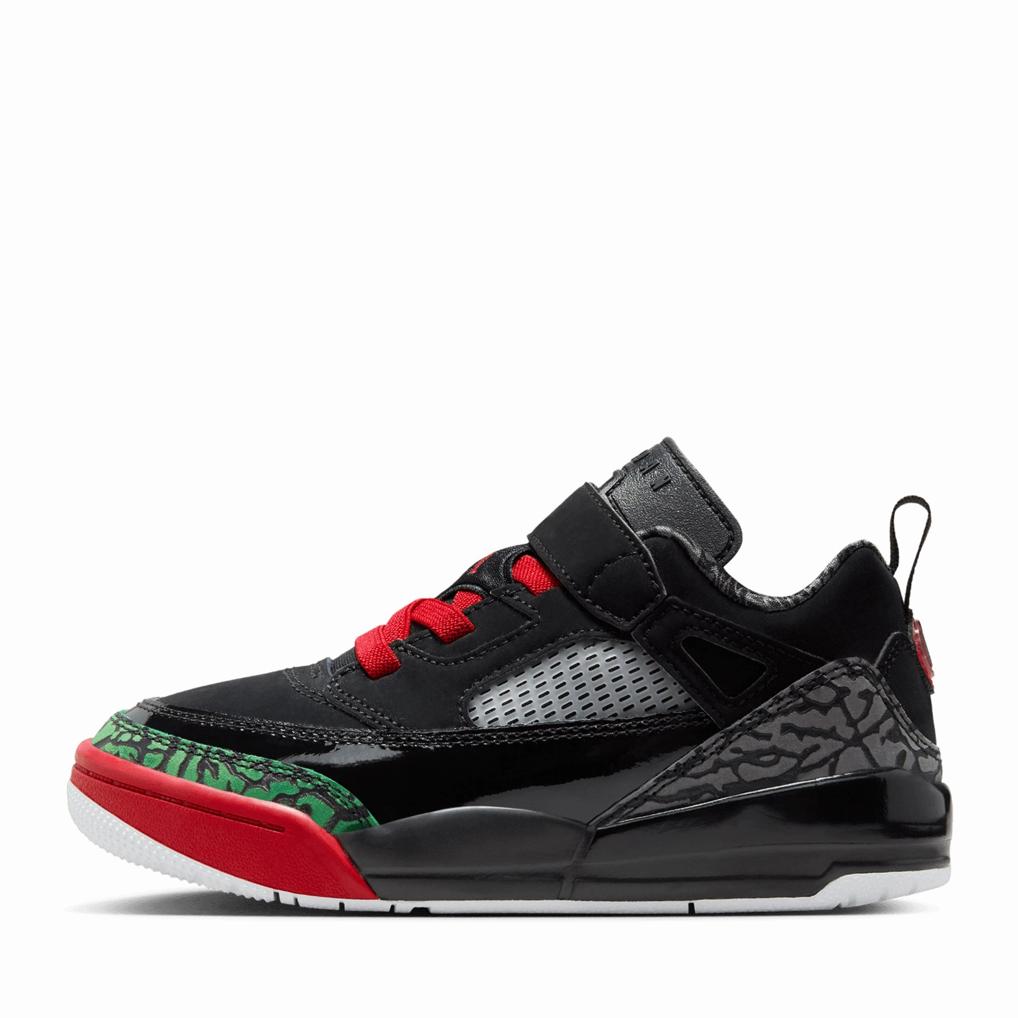 Jordan Spizike Low (PS) - Black/Varsity Red Work Day Fair View