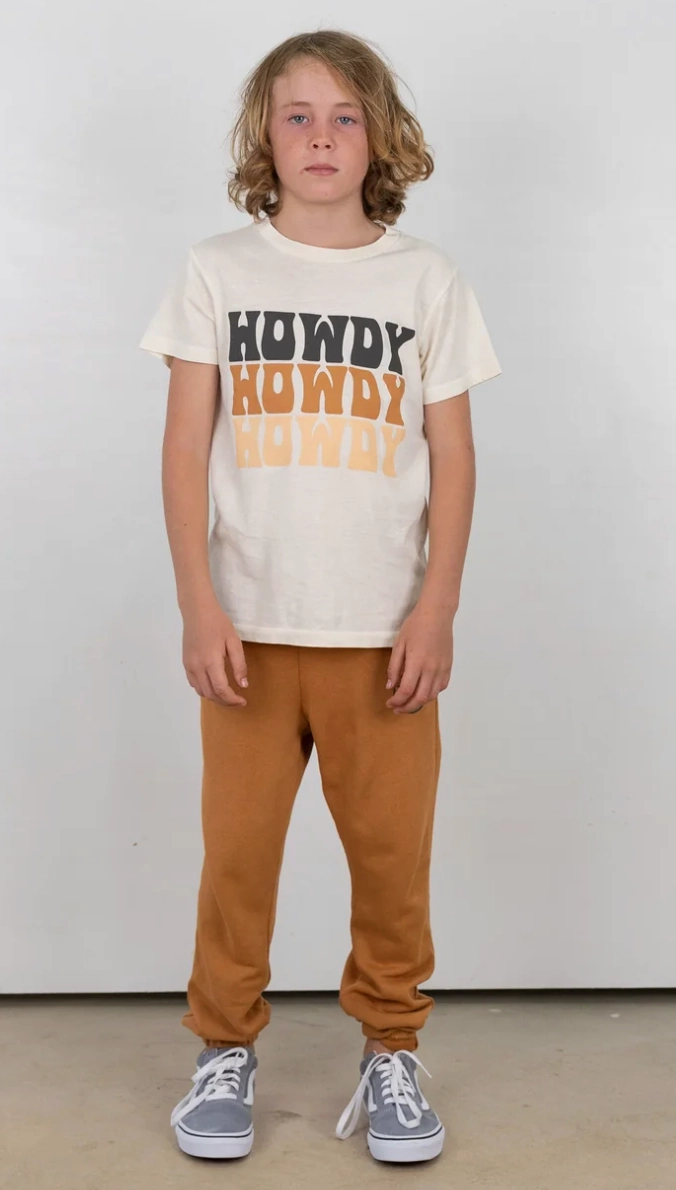 Laced Wrinkle - free Tee Shirt- Howdy