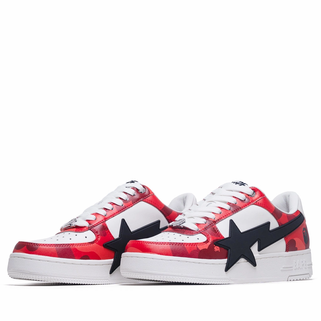 Open Path Lane Late Stroll A Bathing Ape Bape Sta OS #1 M1 - Red