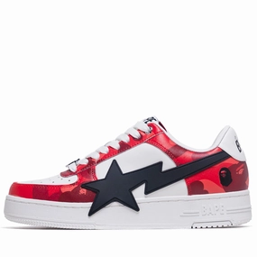 A Bathing Ape Bape Sta OS #1 M1 - Red Swift Flow Comfort Walk