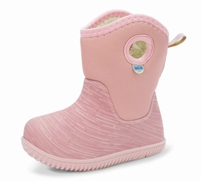Size 10: Jan & Jul DUSTY PINK Birch Toasty-Dry Lite Winter Rain Boots NEW Comfortable Insole