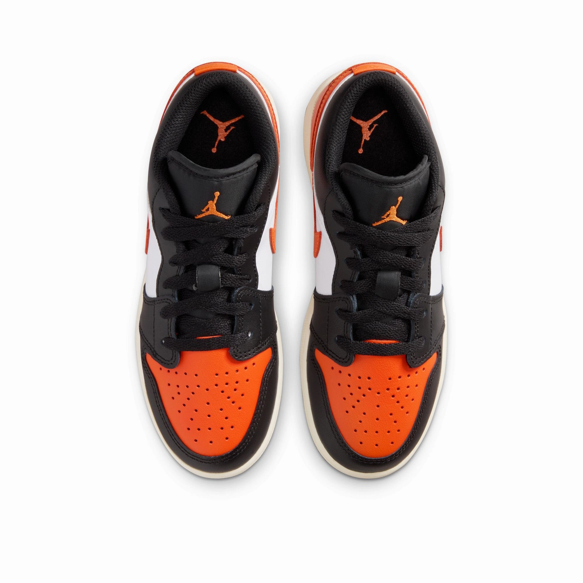 Ergonomic Design Practical Look Air Jordan 1 Low (GS) - Black/Starfish