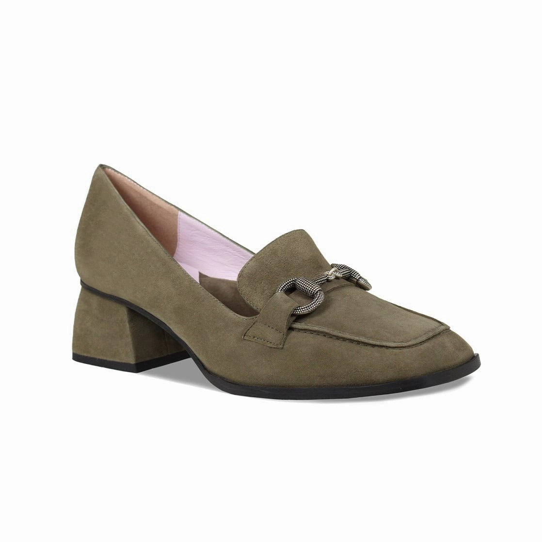 Grip Firm Giselle: Olive Suede