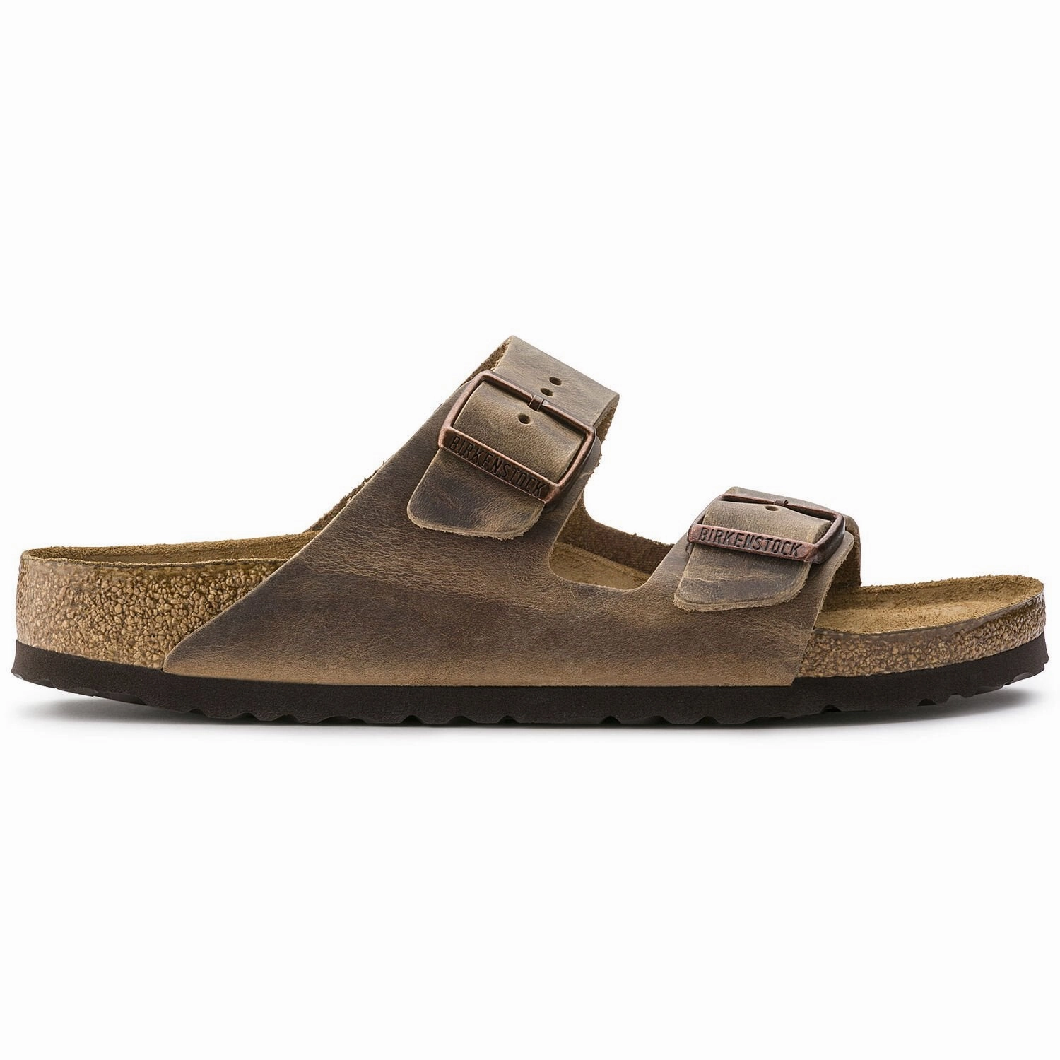slip - on - design shoes Birkenstock Arizona Soft Footbed Tobacco Oiled Leather