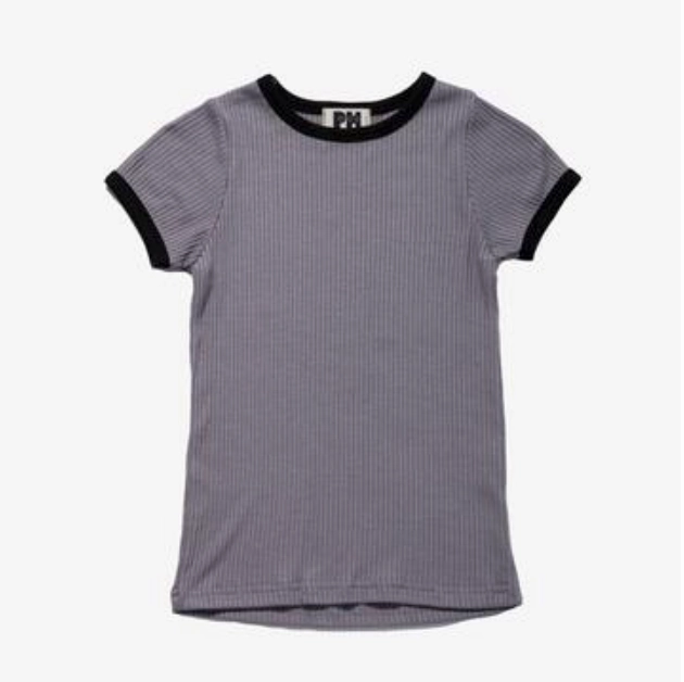 Petite Hailey Kids Ami T-Shirt - Gray Distinctive