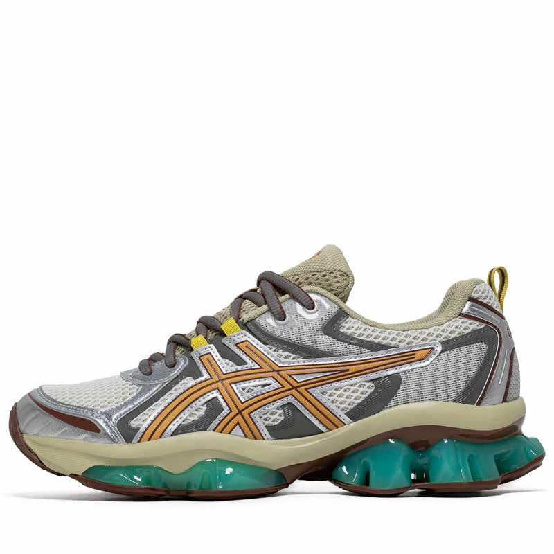 Soft Walking Shoes Relax Moment Asics Gel-Quantum Kinetic - White/Khaki