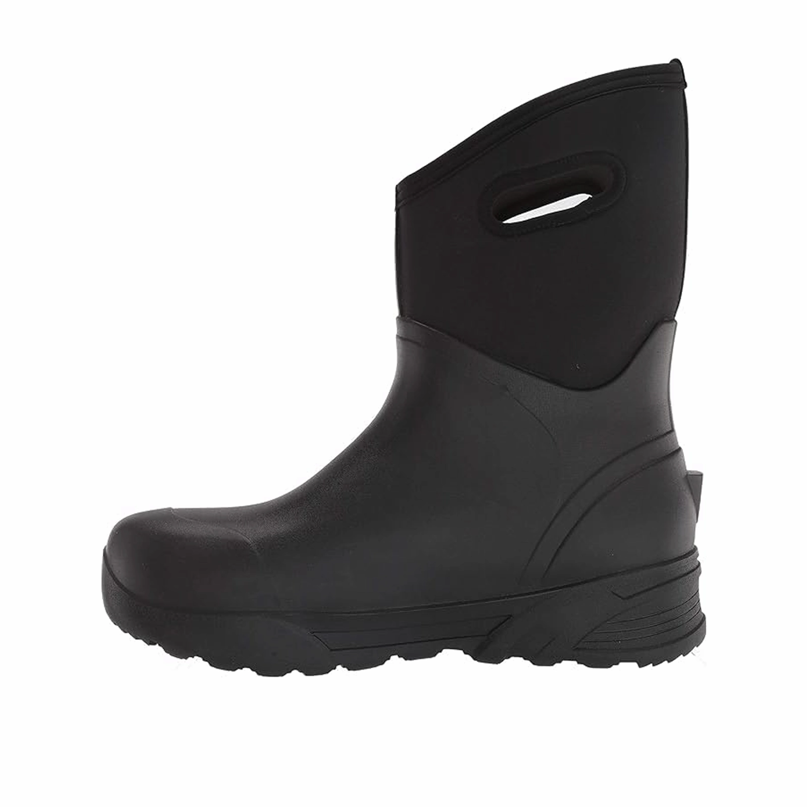 Bogs Bozeman Mid Insulated Waterproof Boot (Men) - Black Balanced Design