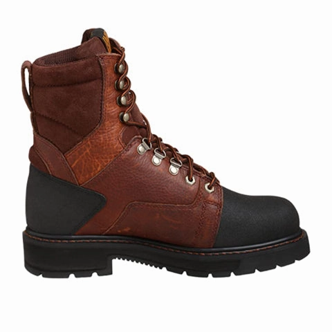 Foot Firm Hold Walk Ariat Rachet Armor Steel Toe Work Boot (Men) - Dark Copper