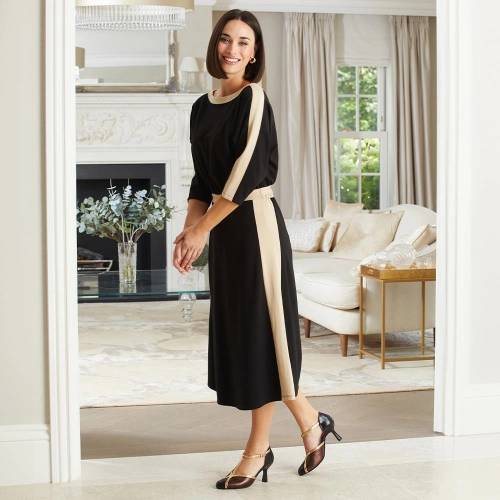 Margot: Bronze Multi Leather Dainty Heels Effortless Cool