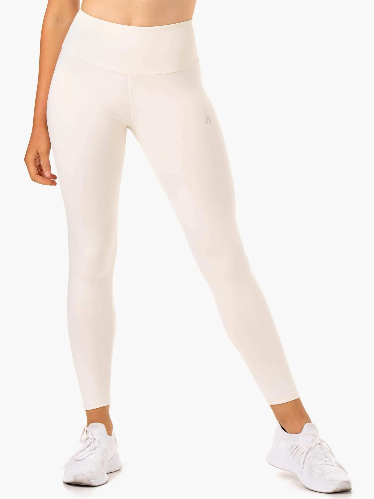 Adapt High Waisted Scrunch Leggings - Ivory Second Skin City Walk Beginner Level
