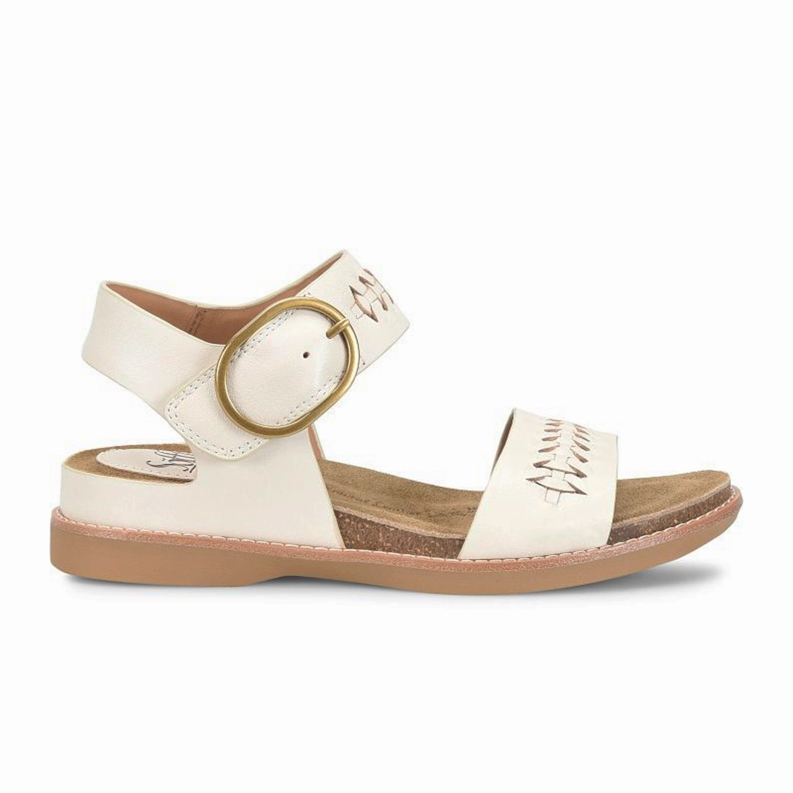 Sofft Bali II Backstrap Sandal (Women) - Off White Everyday Footwear