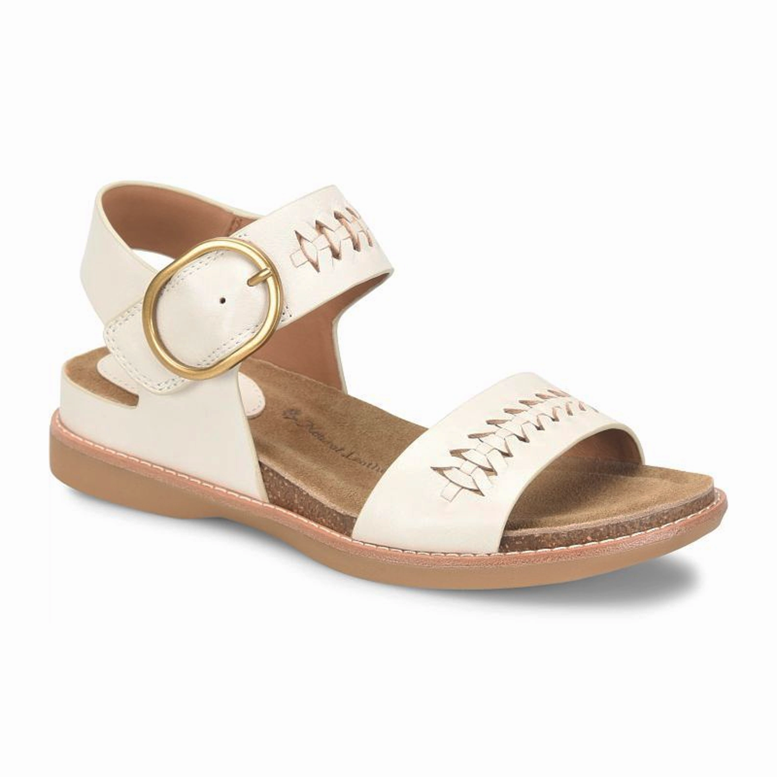 Stylish and Comfortable Sofft Bali II Backstrap Sandal (Women) - Off White
