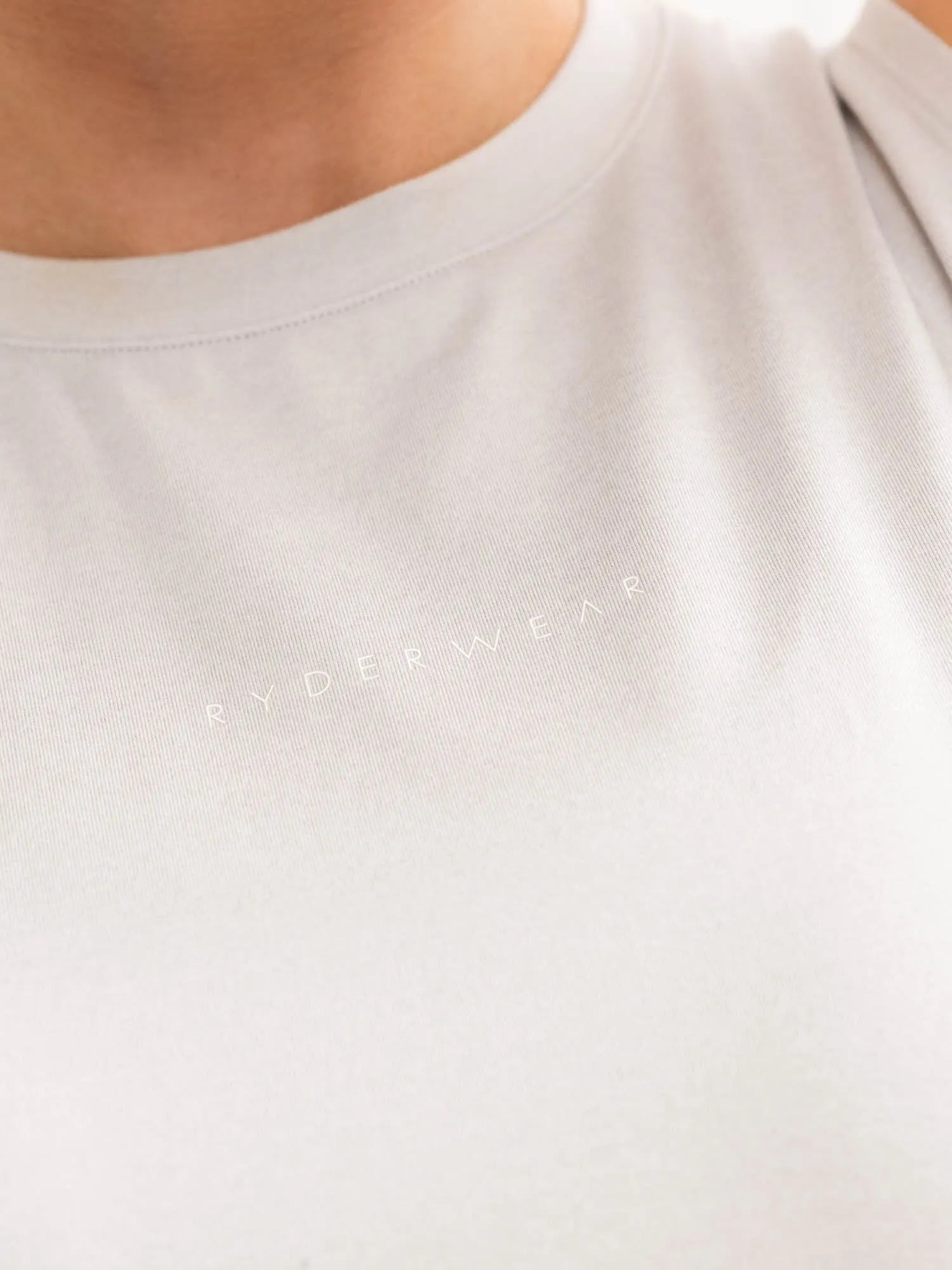 Soft Tech Loose Fit Tank - Grey Marl LayeredPanel