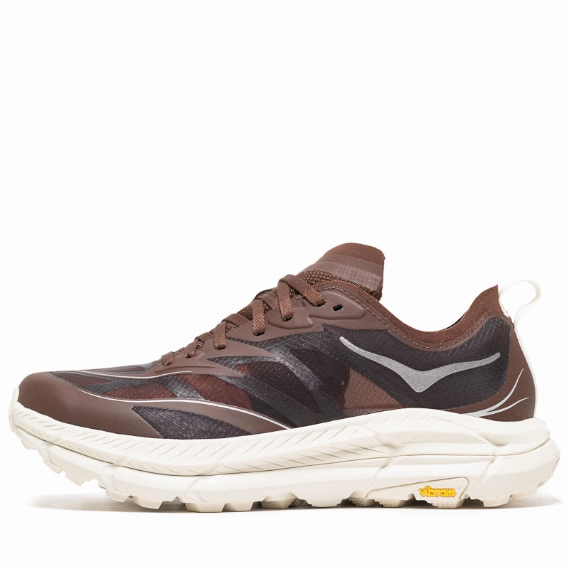 Effortless Feel Soft Walking Shoes Hoka Mafate Speed 4 Lite - Cold Brew/Oat Milk