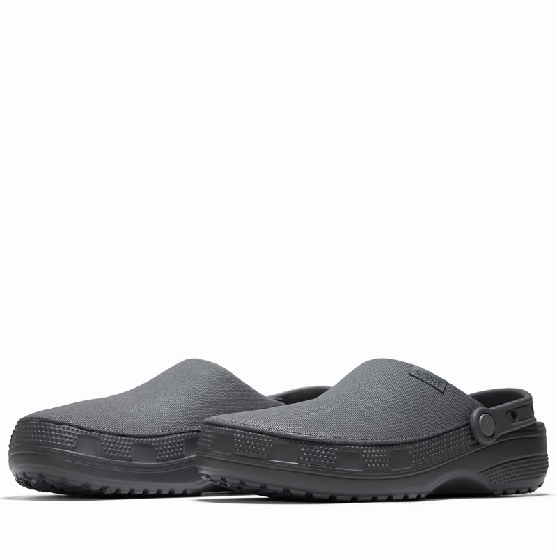 Crocs Crafted Clog - Black Sand College Trend Path Wide
