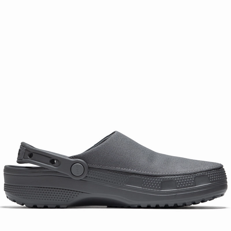 Versatile Walking Shoes Easy Slip-ons Crocs Crafted Clog - Black Sand