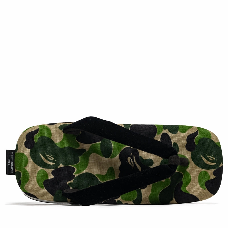 Coffee Stop Goyemon x A Bathing Ape ABC Unda Sandals - Green