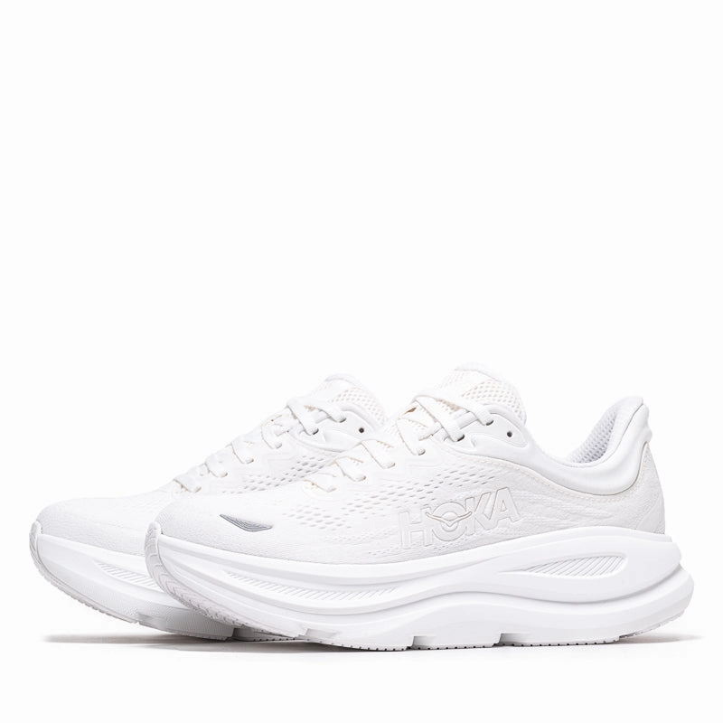 Quick Pace Women's Hoka Bondi 9 - White/White