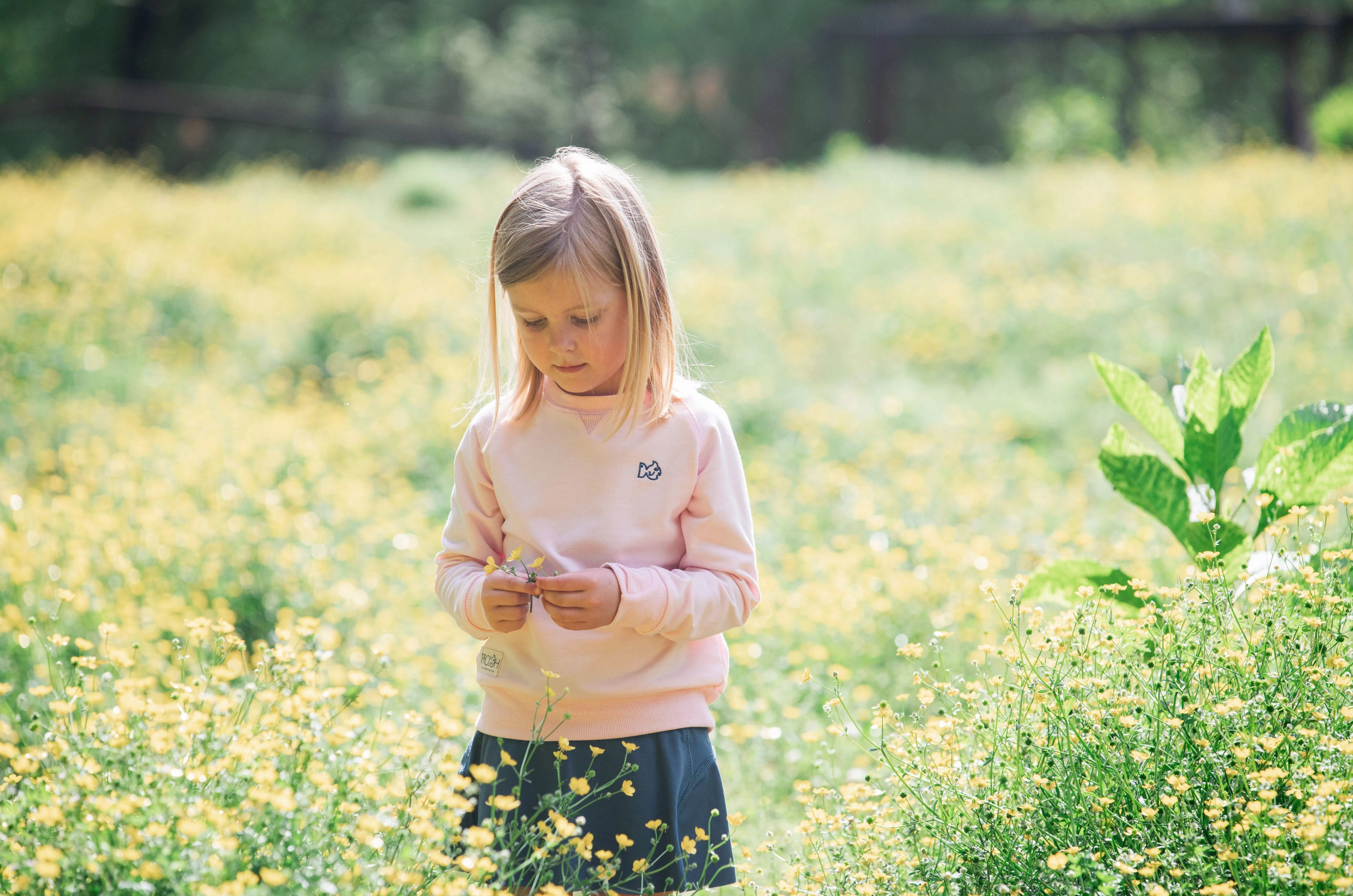 Buttoned Year - Round Prodoh Crew Control Sweatshirt - Pink Lady