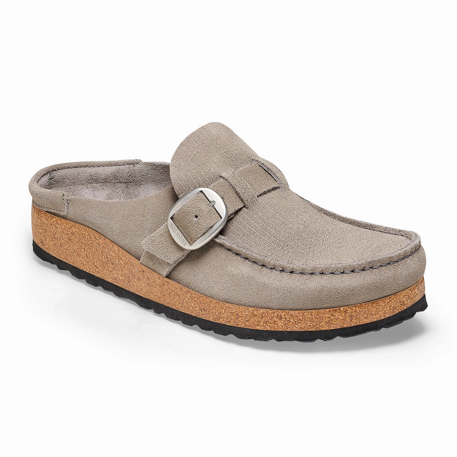 Birkenstock Buckley Narrow Clog (Women) - Corduroy Stone Coin Stylish Movement