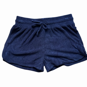 Cotton rich children's clothing Quick - dry Soft French Terry Short-Navy