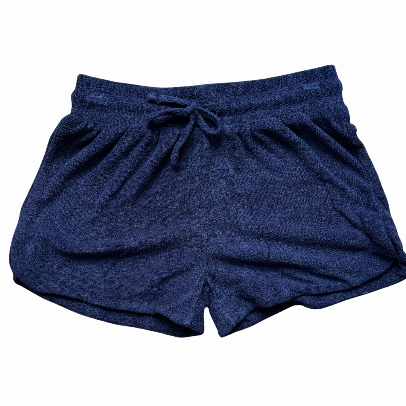 School going kids' wear Soft French Terry Short-Navy