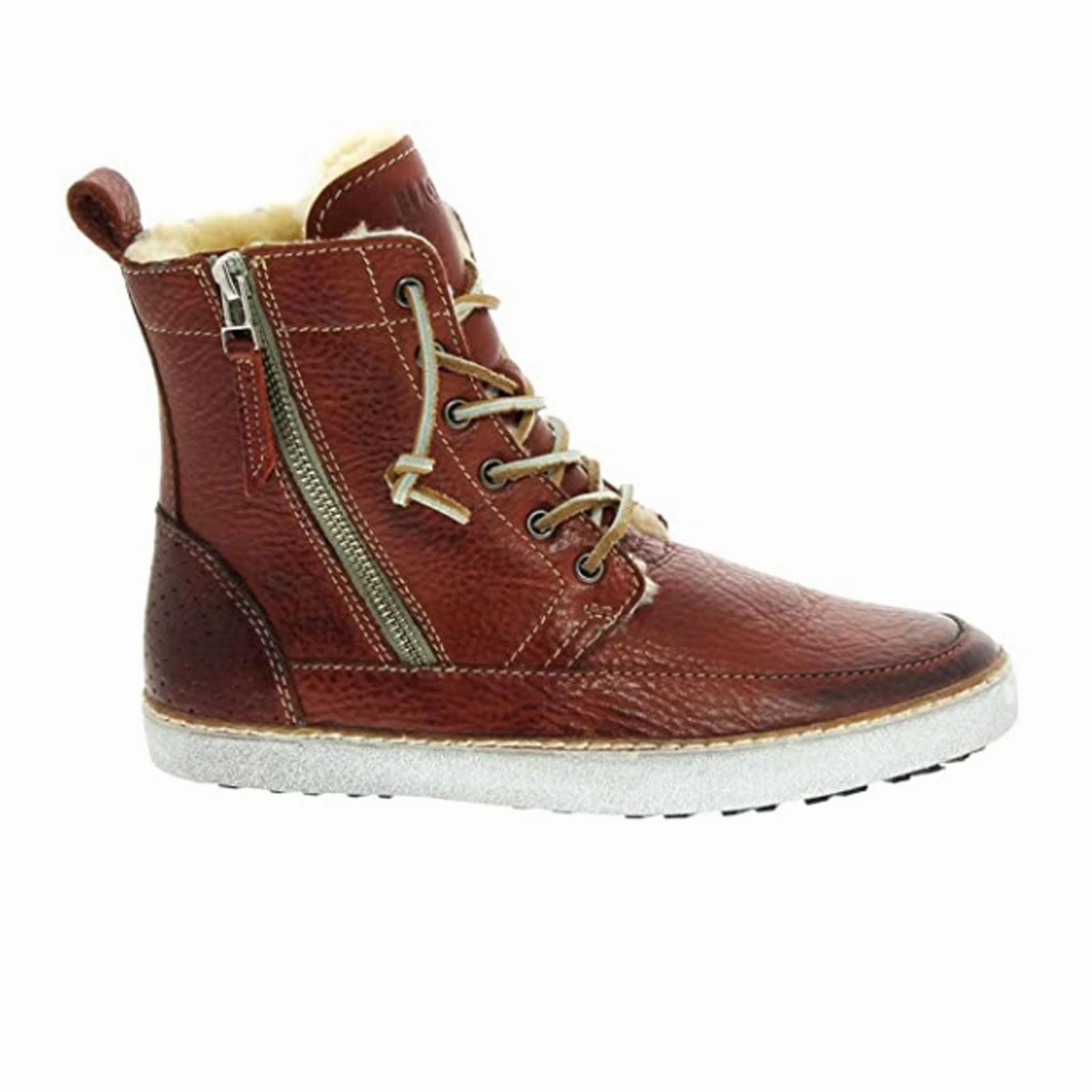 city lights Blackstone Ludlow CW96 High Top Sneaker (Women) - Rust