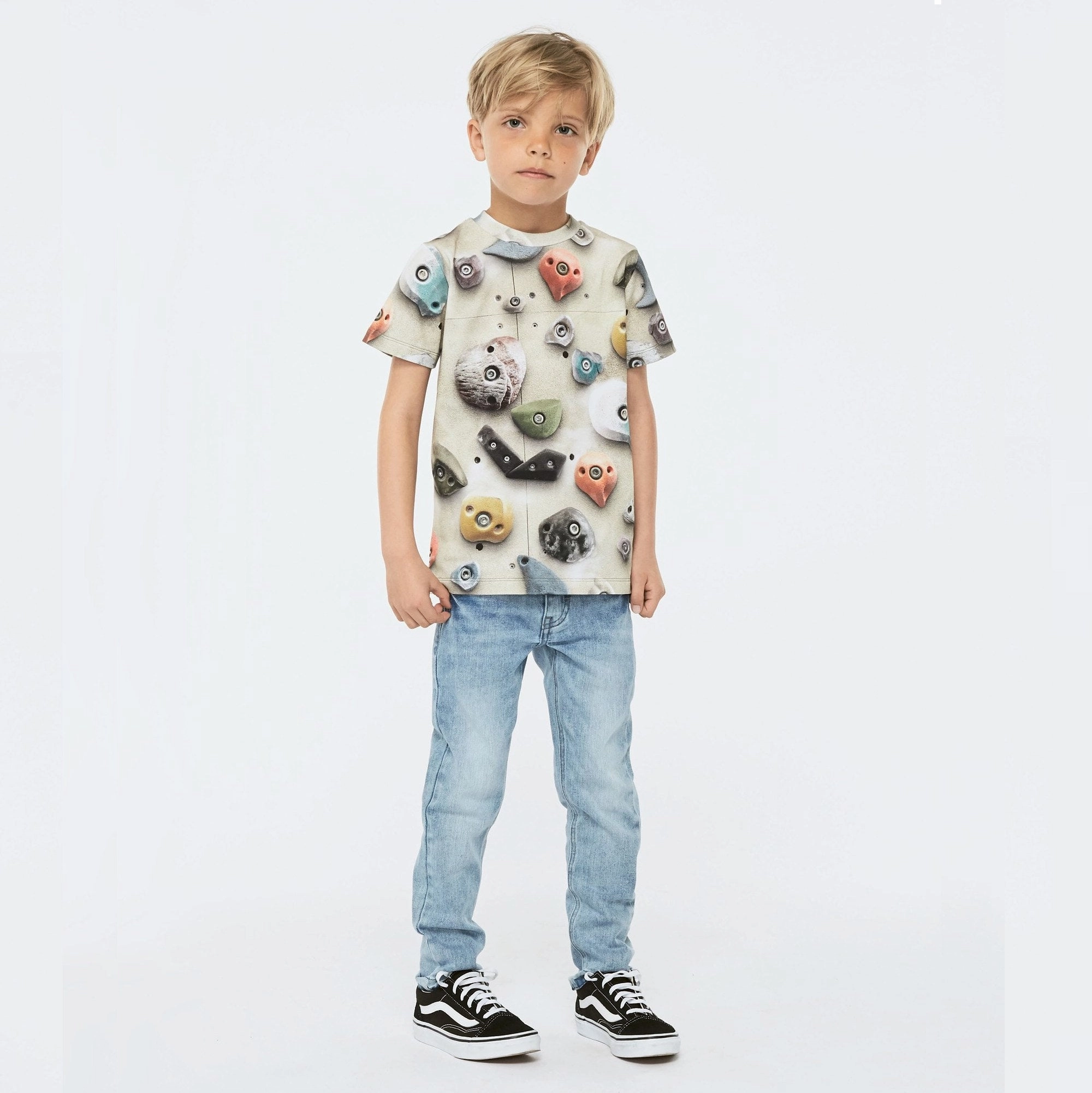 Molo Kids Boy's Ralphie T-shirts - Climb It Functional Playtime clothing
