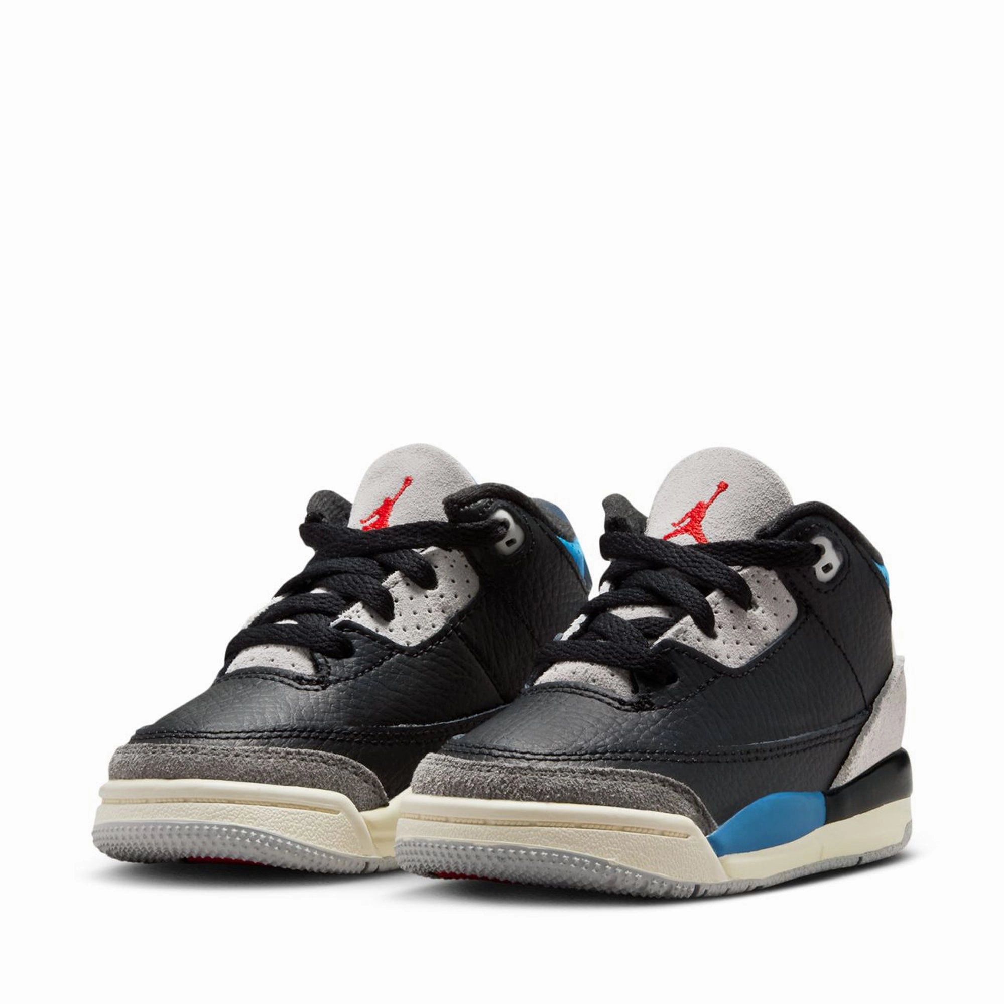 Durable Build Open Power Jordan 3 Retro OG 'Rare Air' (TD) - Black/Chile Red