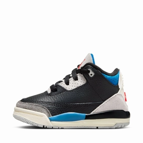 Jordan 3 Retro OG 'Rare Air' (TD) - Black/Chile Red Ground Steady