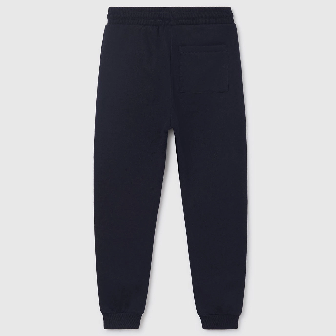 Mayoral 705-067 Kids Joggers / Basic Cuffed FLeece Trousers - Navy Blue Running clothes for children Polka dotted kids' outfits