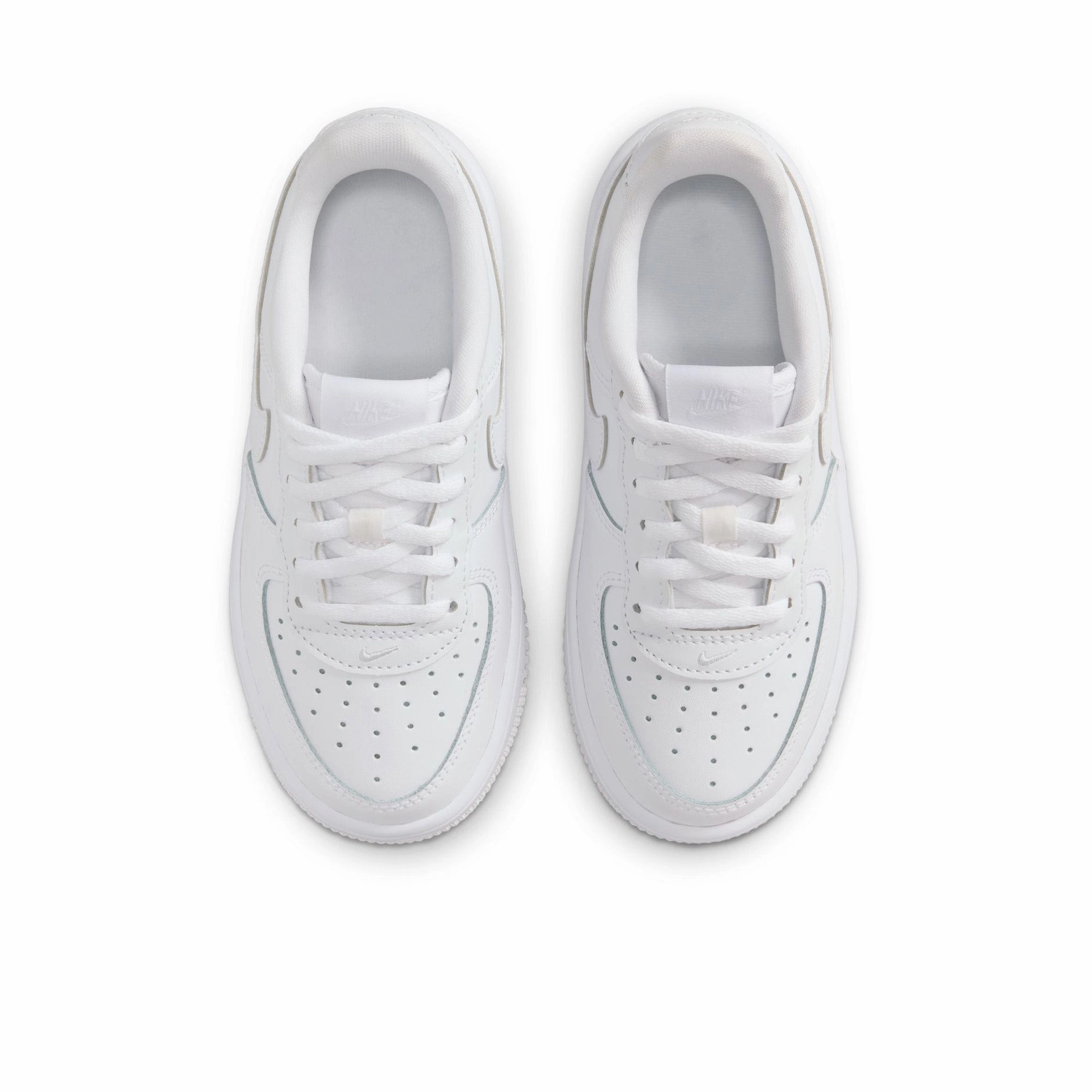 Green Lane Nike Force 1 Low (PS) - White/White