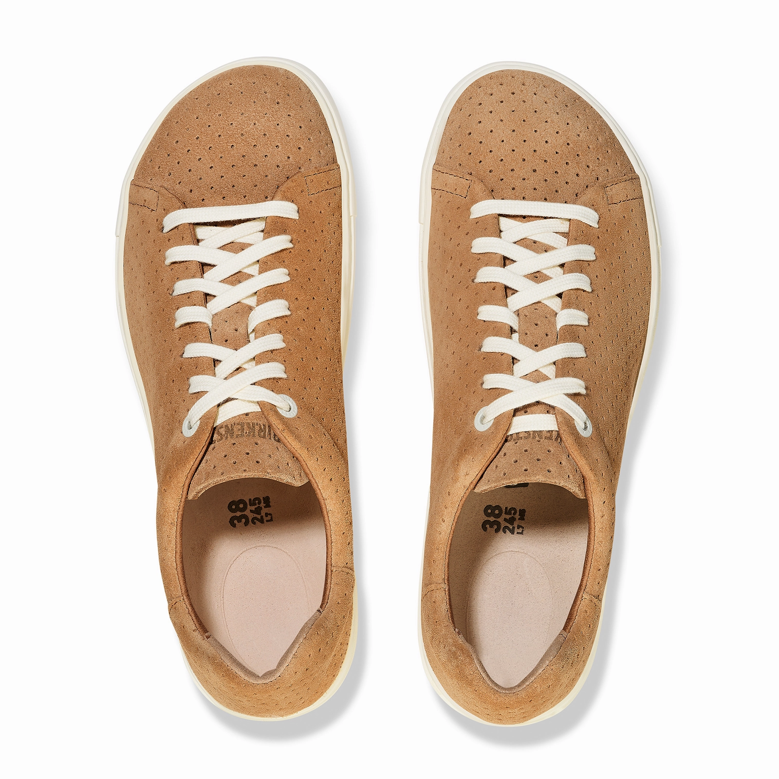 Birkenstock Bend Sneaker (Men) - Dotted New Beige Suede Step Neat Step Swift