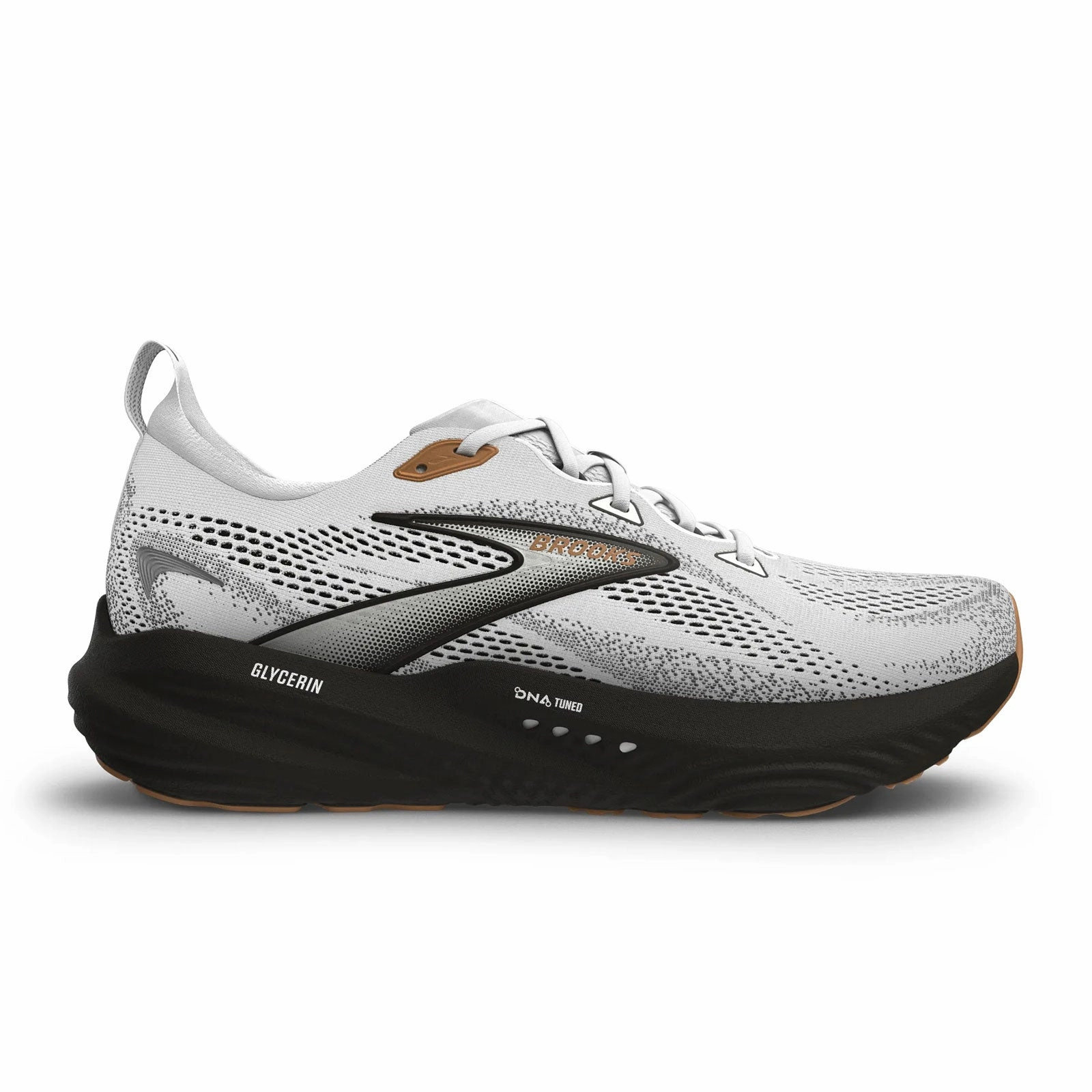 Neat Lane Brooks Glycerin 22 Running Shoe (Men) - White/Grey/Black
