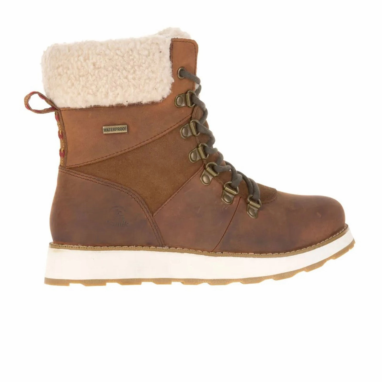 Kamik Ariel F Mid Winter Boot (Women) - Cognac Path Guard