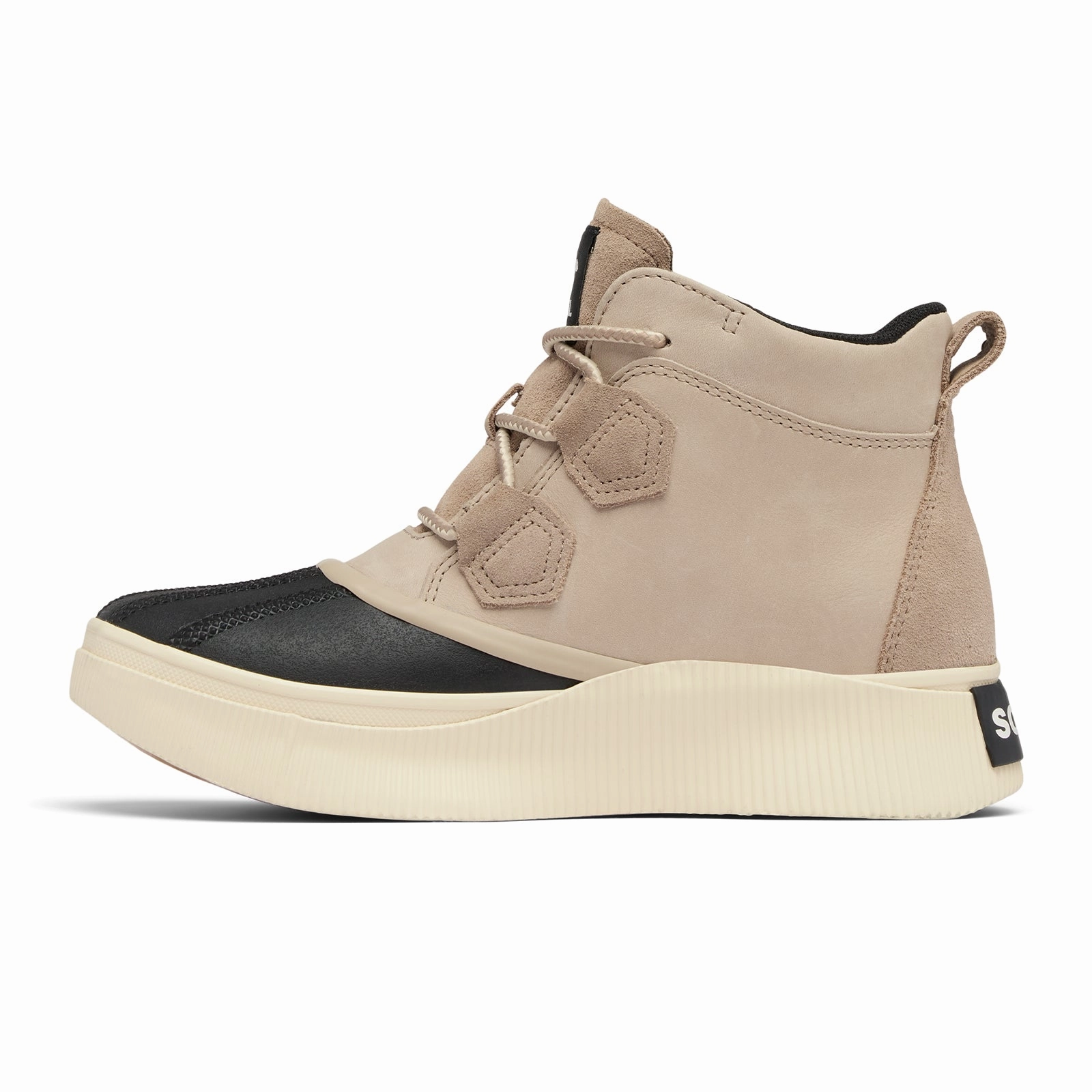 Sorel Out 'N About IV Waterproof Classic Ankle Boot (Women) - Omega Taupe/Black Every Season Chunky Sole