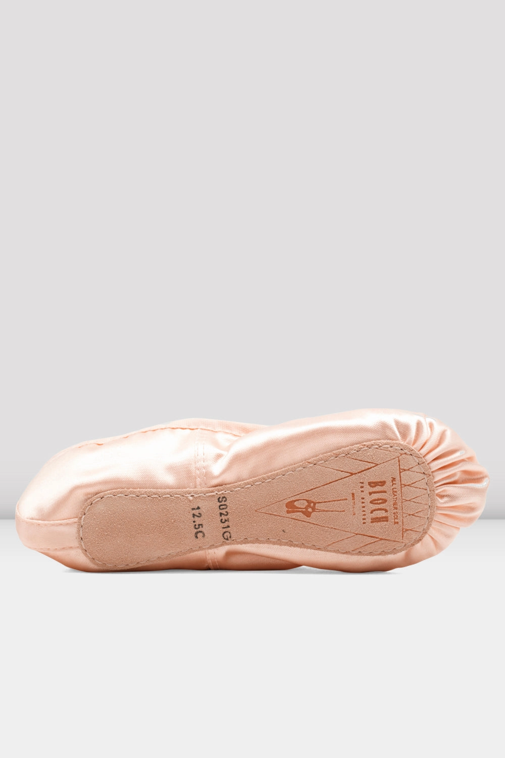 Hydrophobic Upper Material Childrens Prolite Satin Ballet Shoes