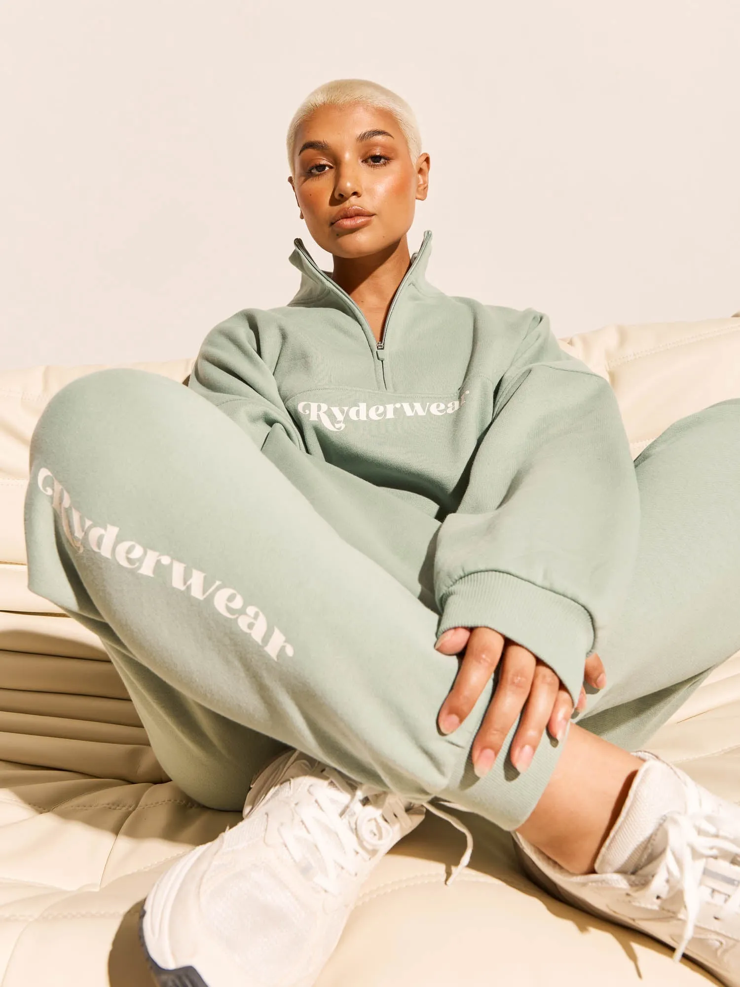 Comfy Feel Comfort Design Reserve Track Pants - Pale Sage