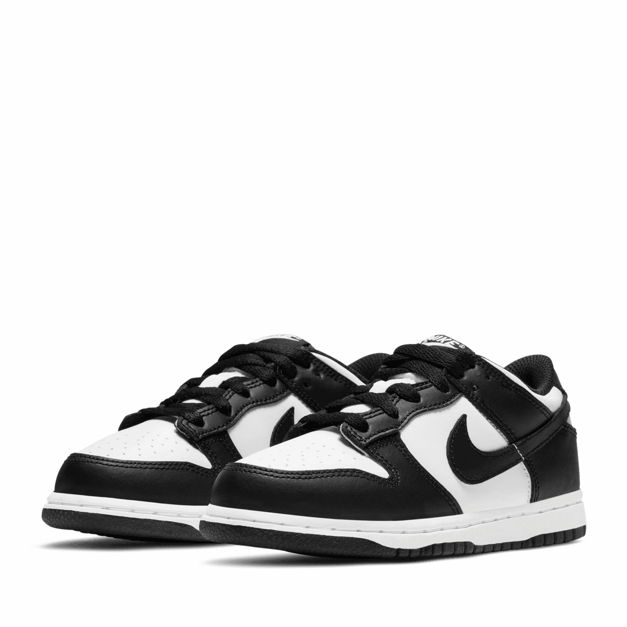Nike Dunk Low 'Panda' (PS) - White/Black Sophisticated Style